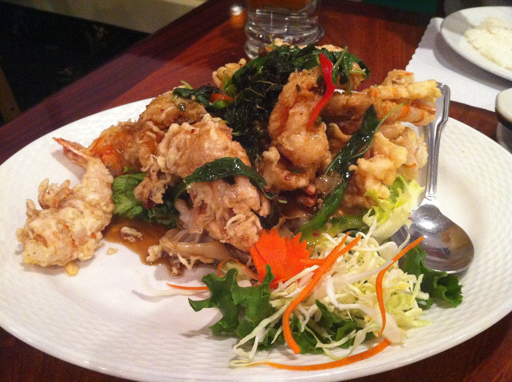 Best Thai food in North America, duck fat fries, Luxor, Wicked Spoon Buffet - January 1-2, 2011