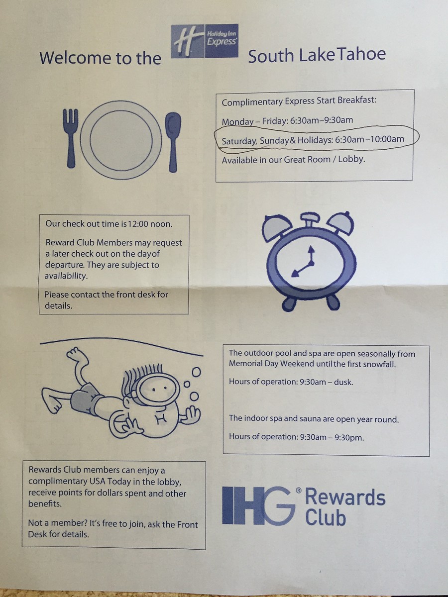 A quiet birthday celebration in South Lake Tahoe - June 24, 2016