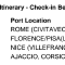 A European adventure:  Preparations for our Mediterranean cruise, arriving in Rome - June 24-25, 2014